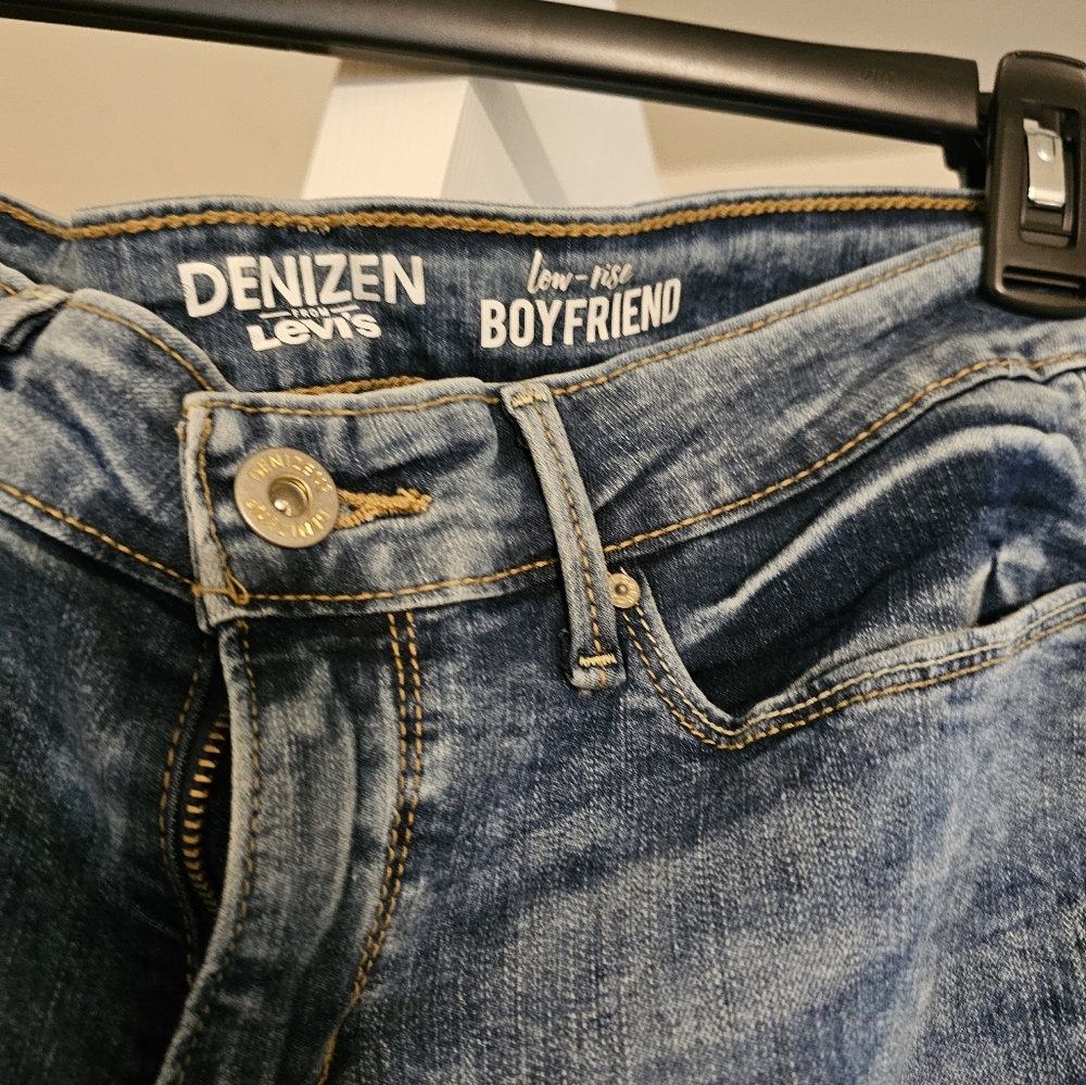 Acid Wash Jeans Low Rise